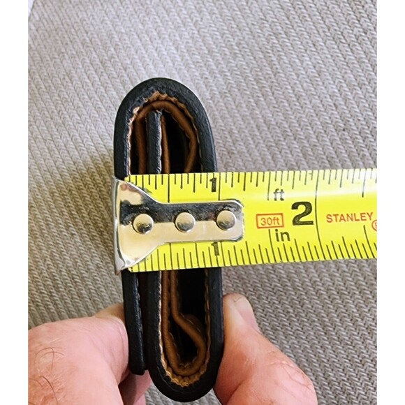 Mens Leather Tri-fold‎ Wallet Floral Tooled C1301T by Ranger Belt Company - Picture 8 of 9